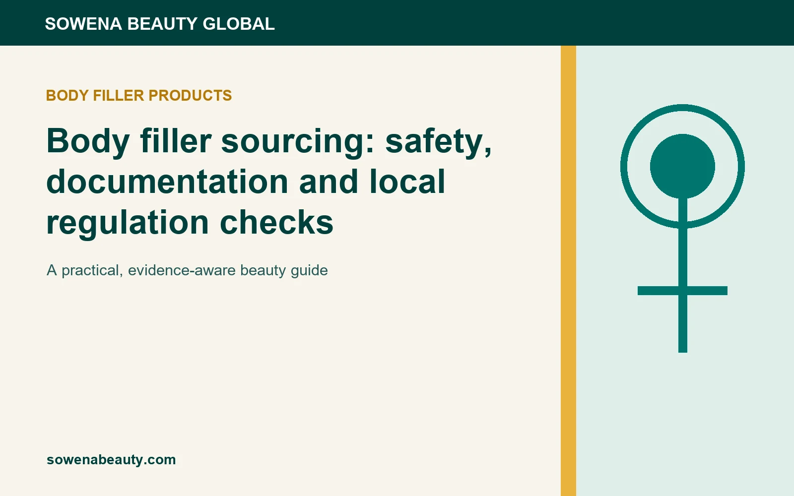 Body filler sourcing: safety, documentation and local regulation checks