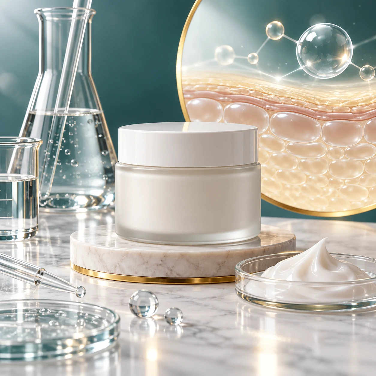AI-generated Sowena editorial illustration for Lidocaine Cream category education
