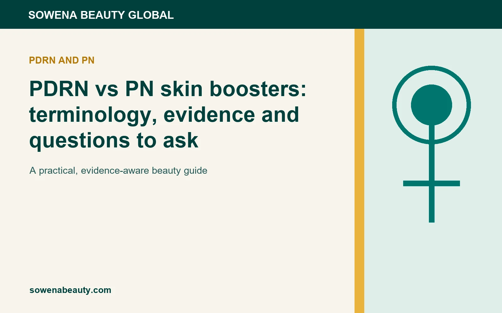 PDRN vs PN skin boosters: terminology, evidence and questions to ask
