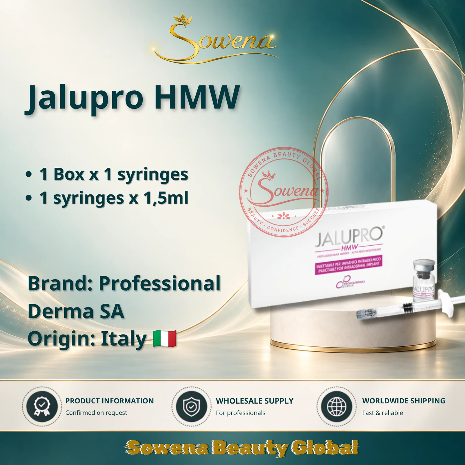 Jalupro HMW: product facts, realistic goals and professional consultation