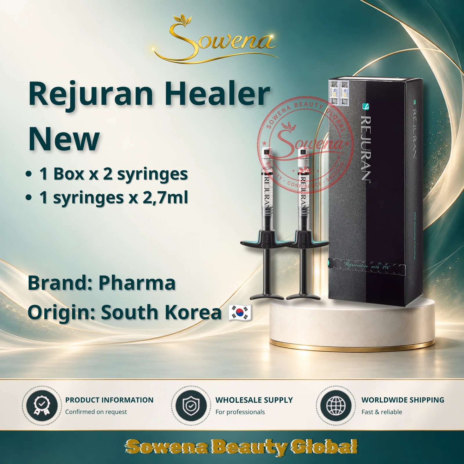 Rejuran Healer New: product facts, realistic goals and professional consultation