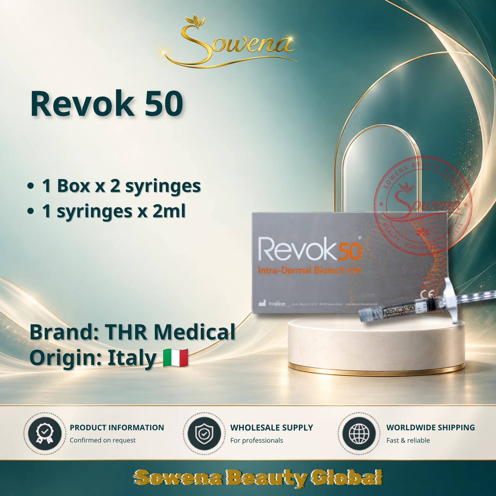 Revok 50: product facts, realistic goals and professional consultation