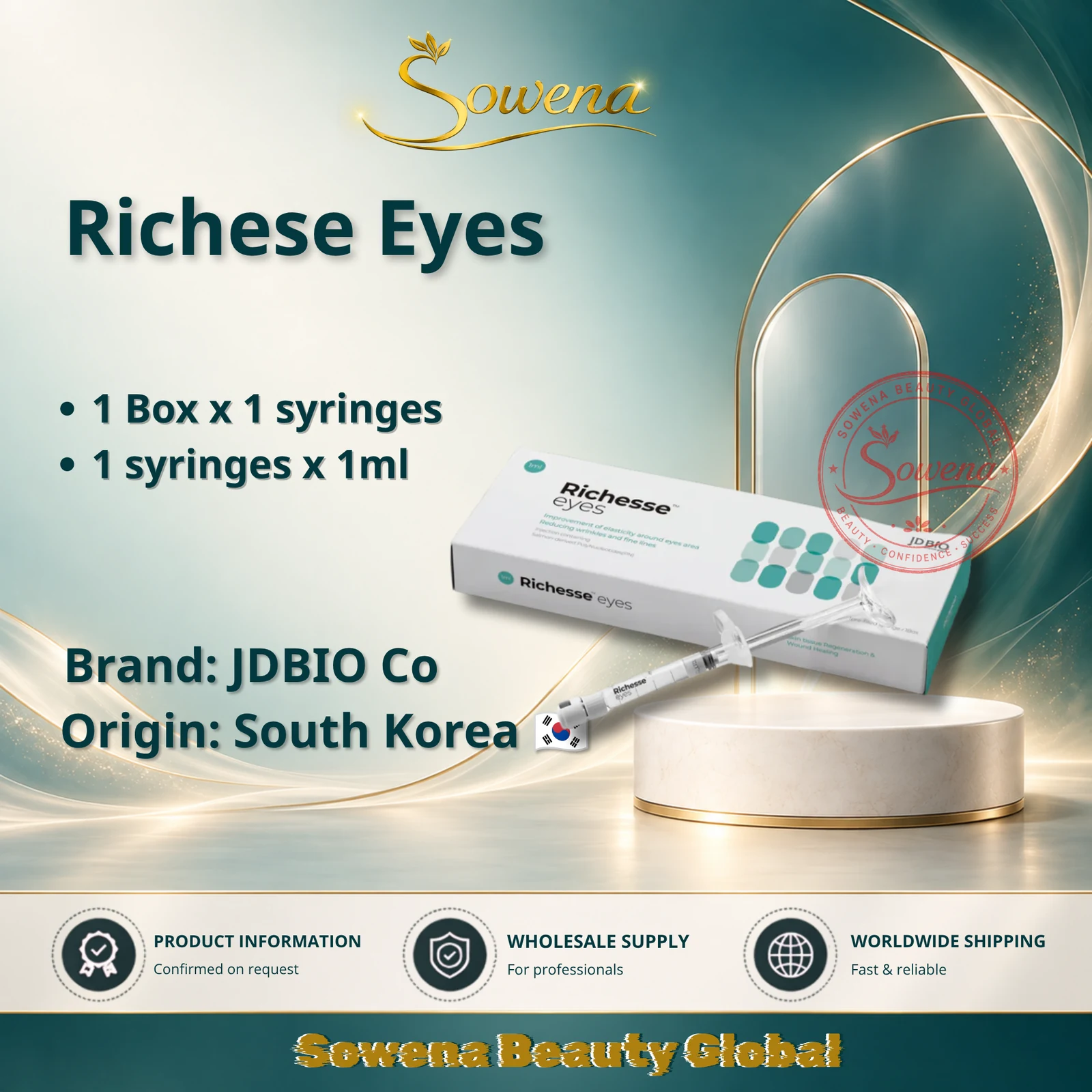 Richese Eyes: product facts, realistic goals and professional consultation