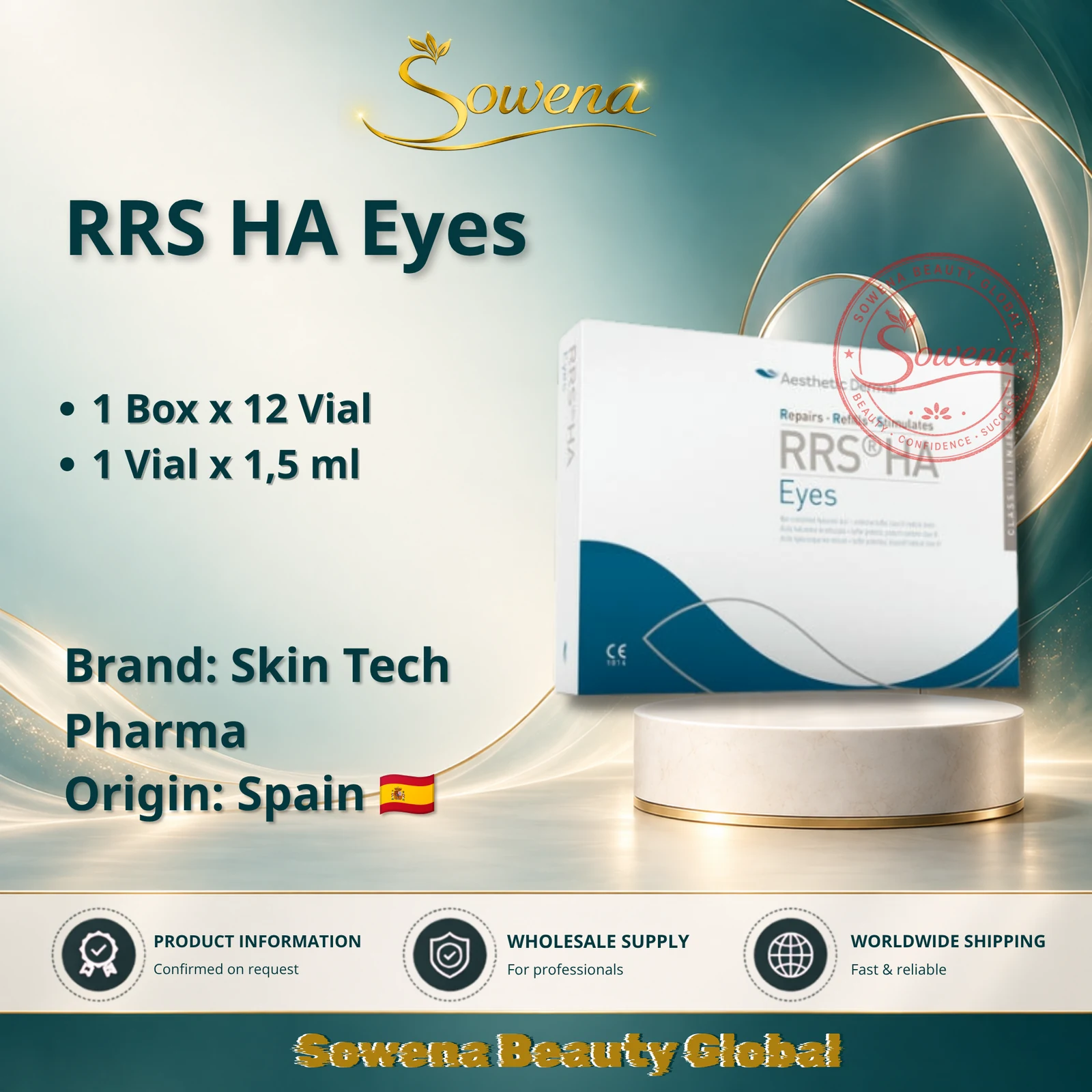 RRS HA Eyes: product facts, realistic goals and professional consultation