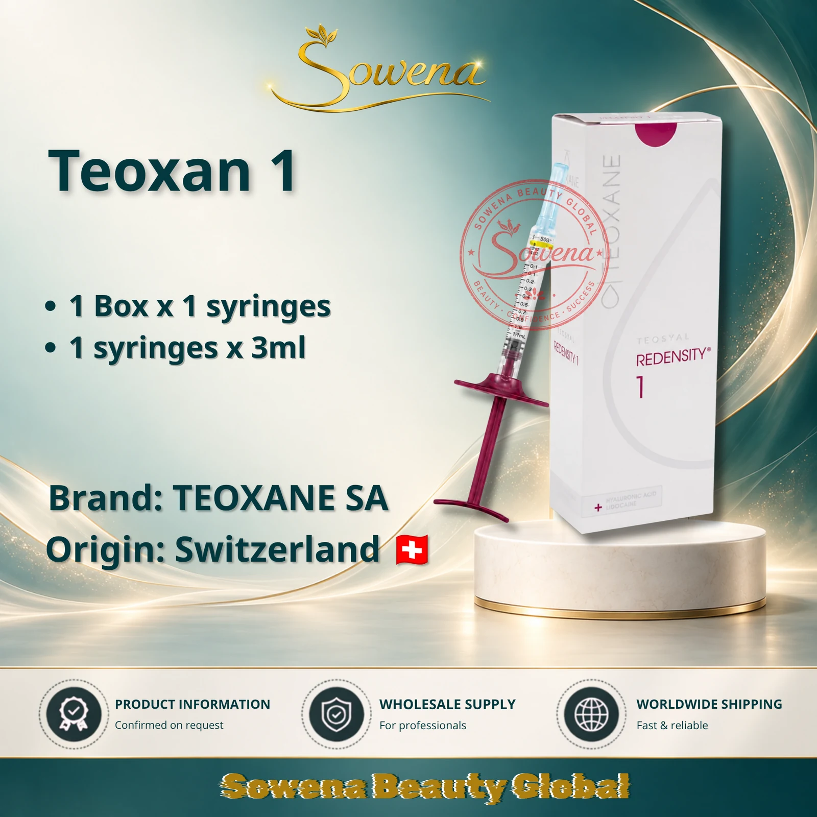 Teoxan 1: product facts, realistic goals and professional consultation