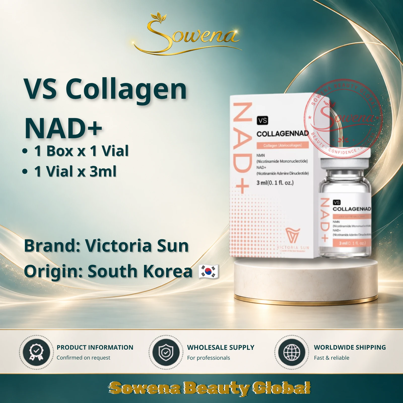 VS Collagen NAD+: product facts, realistic goals and professional consultation