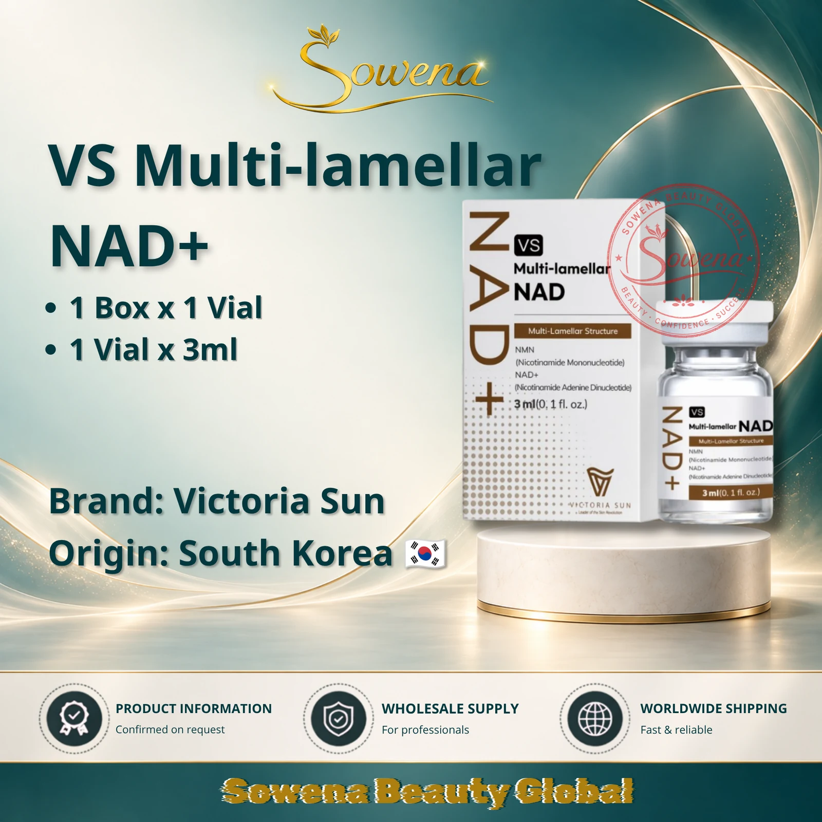 VS Multi-lamellar NAD+: product facts, realistic goals and professional consultation