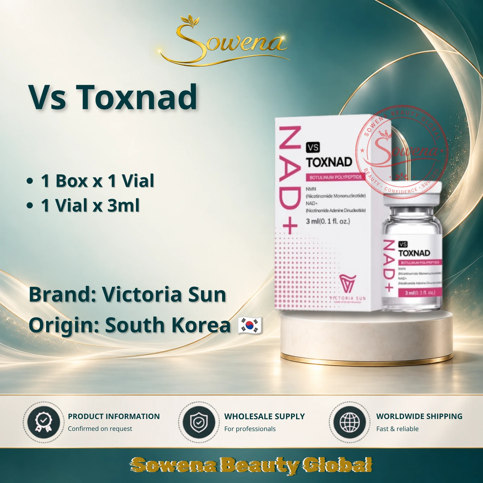 VS Toxnad NAD+: product facts, realistic goals and professional consultation