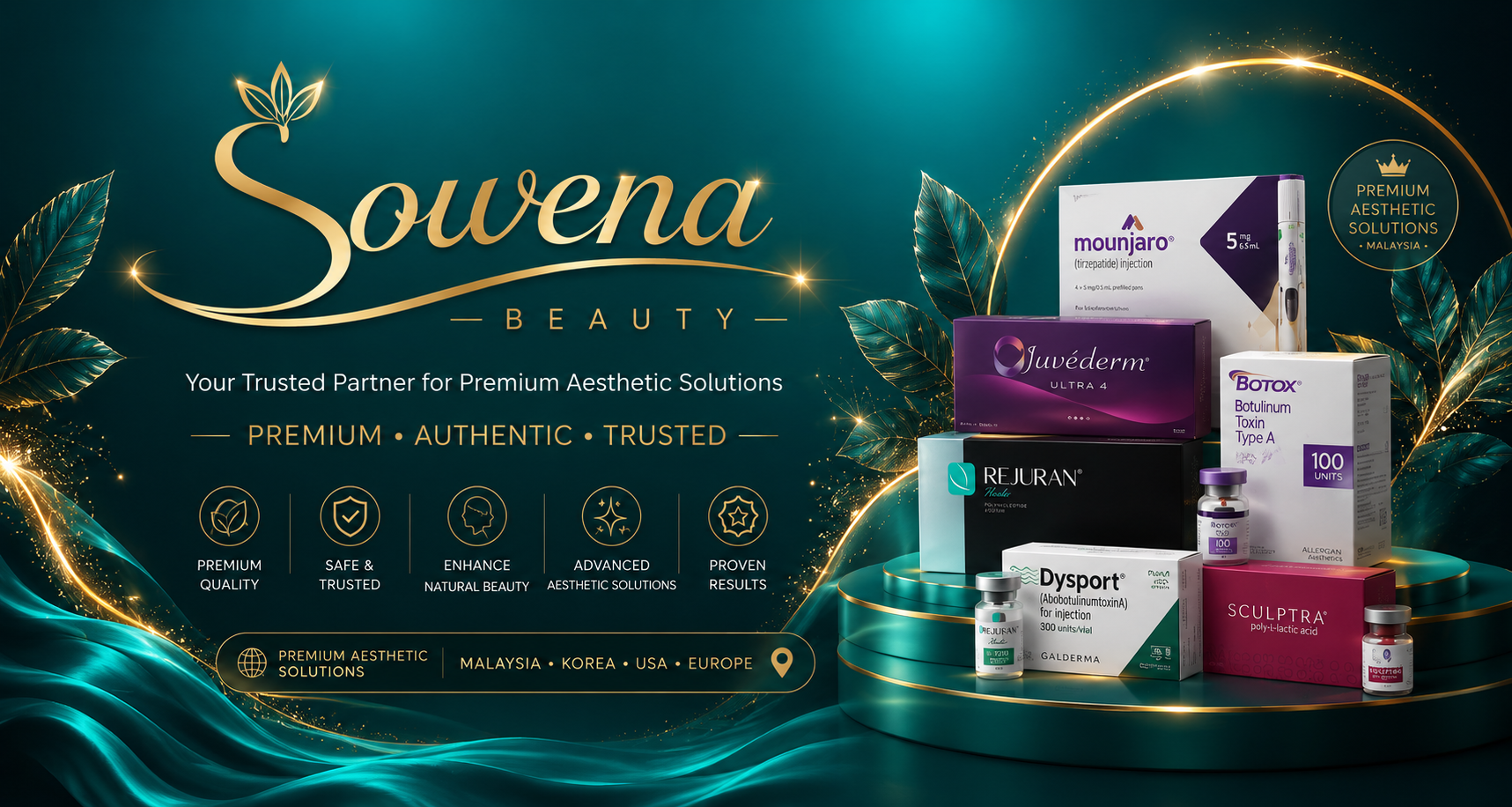 Sowena Beauty premium aesthetic products